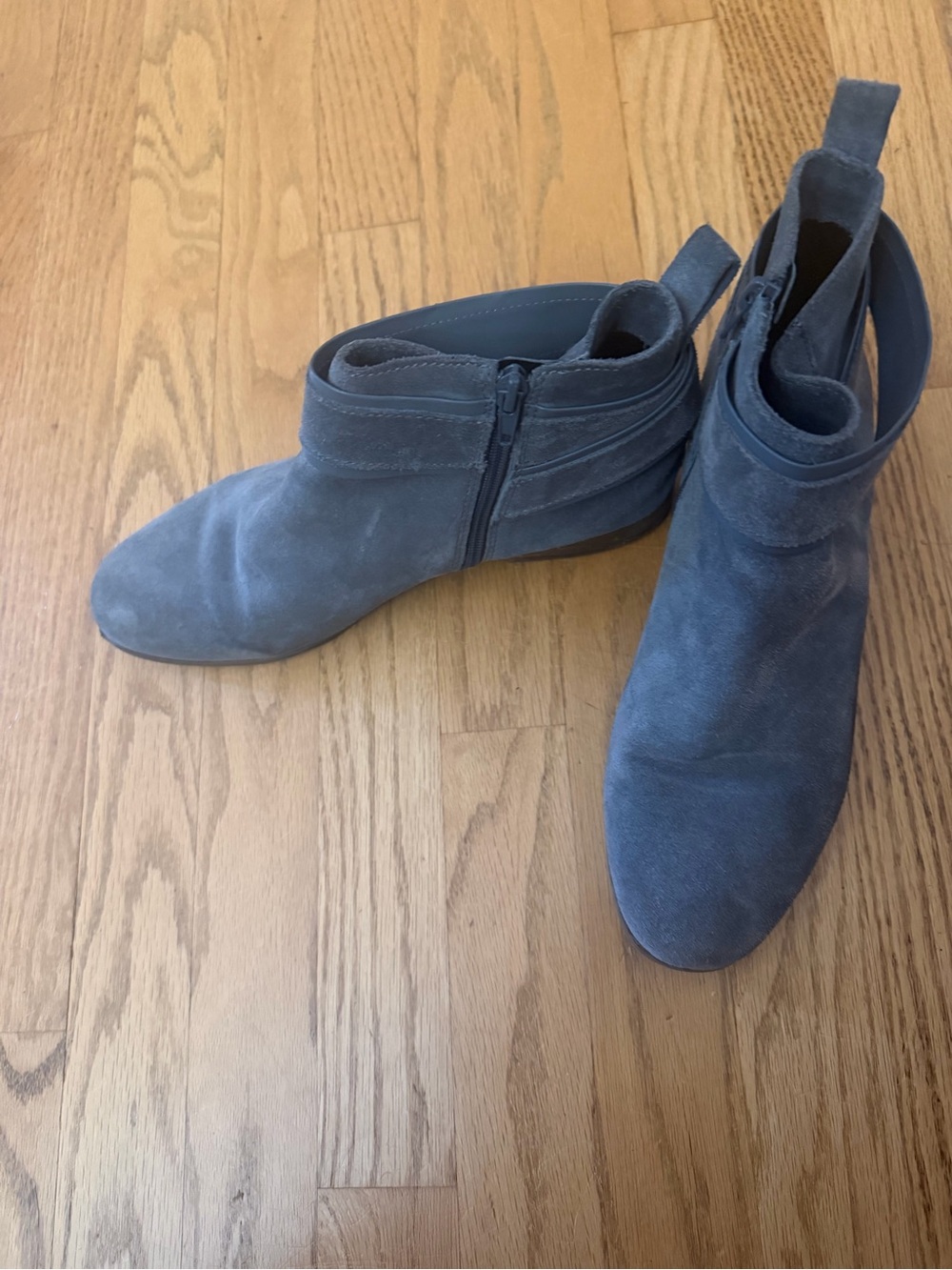 Sole Society grey Suede Ankle Booties